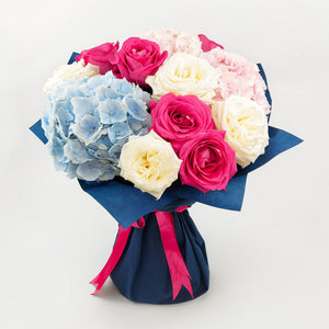 Букет Амор No. 113 - Букет Амор от свежи цветя, доставка в София