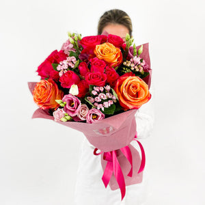 Букет Корали No. 158 - Букет Корали от свежи цветя, доставка в София