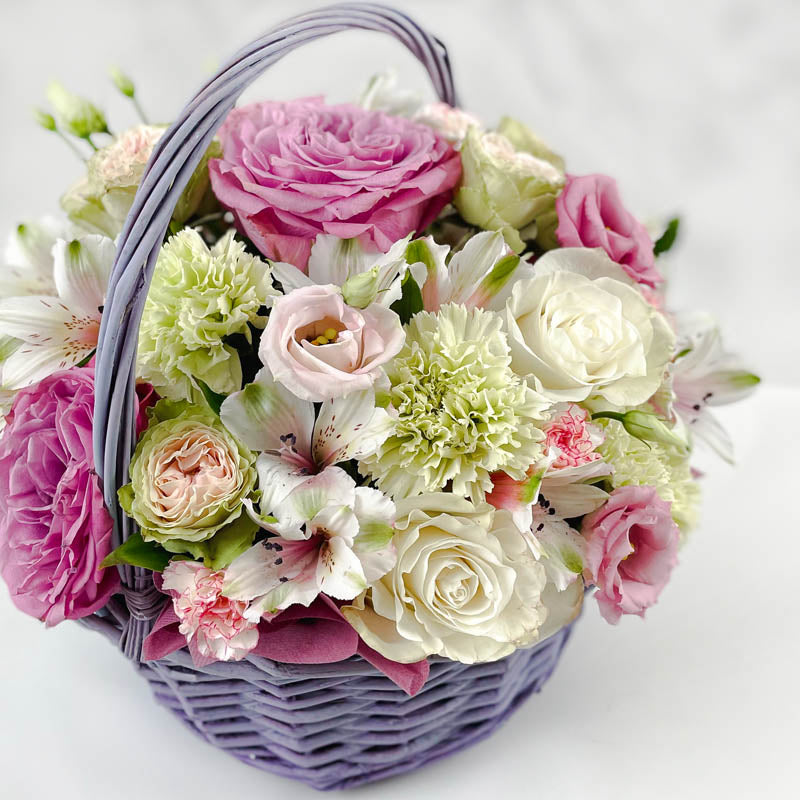 Кошница Киара No. 175 - Кутия с цветя: Кошница Киара, доставка в София, снимка 2