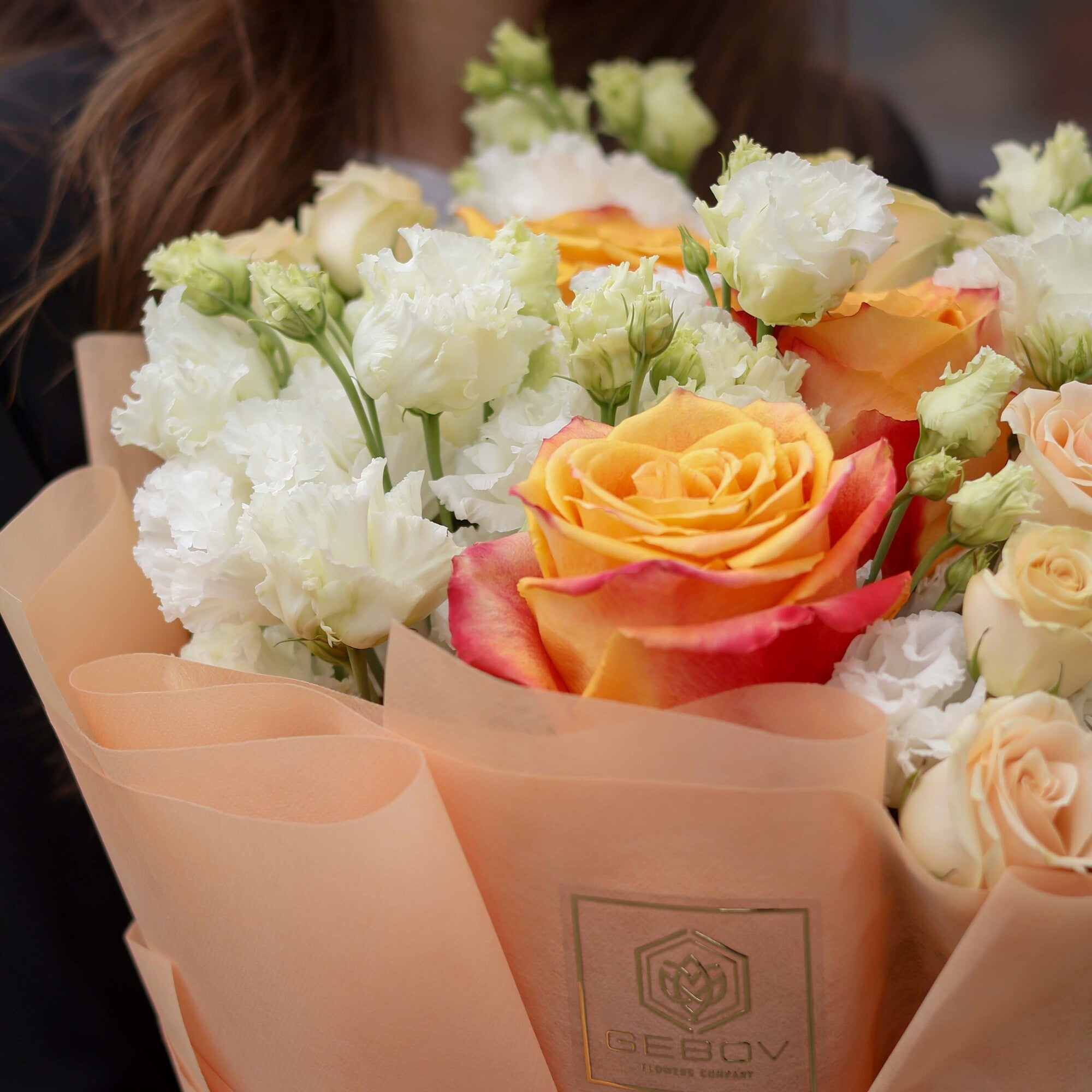 Букет Зара No. 297 - Пренесете магията на утринната зора с нашия букет “Зара”, доставка в София, снимка 2