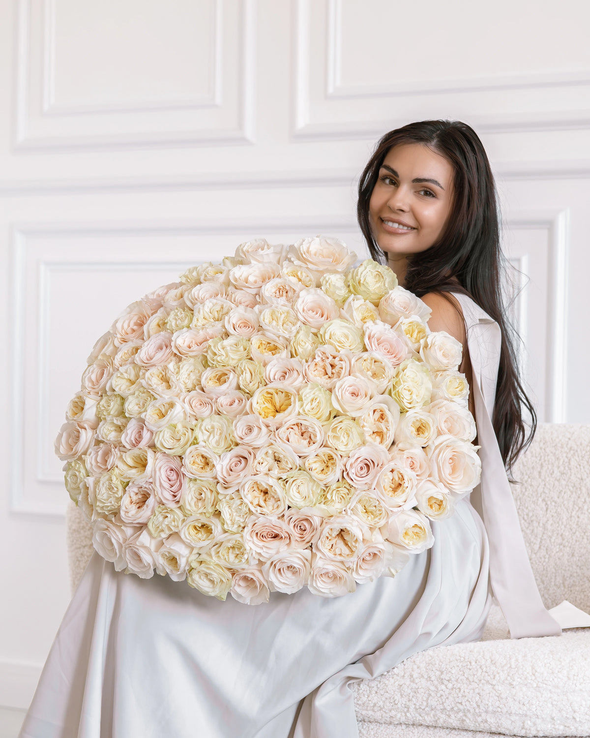 Букет от 101–201 рози Ohara Classic No. 474 от GEBOV Flowers — снимка 3