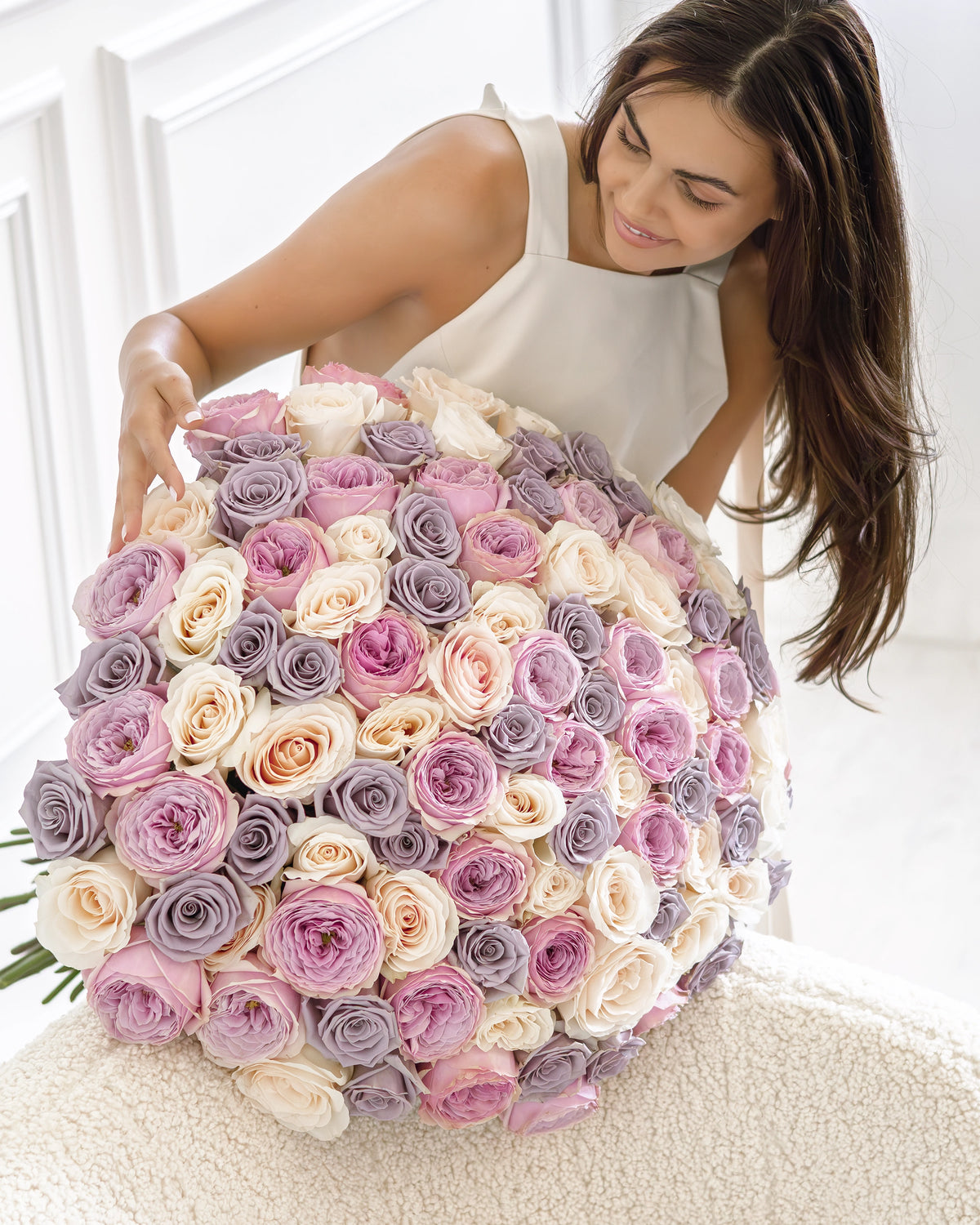 Букет от 101–201 рози Viola Classic No. 475 от GEBOV Flowers — снимка 2