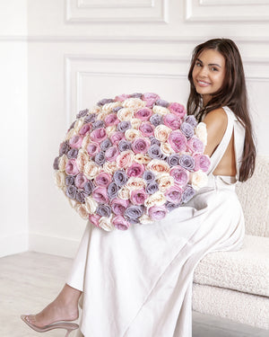 Букет от 101–201 рози Viola Classic No. 475 от GEBOV Flowers — снимка 3