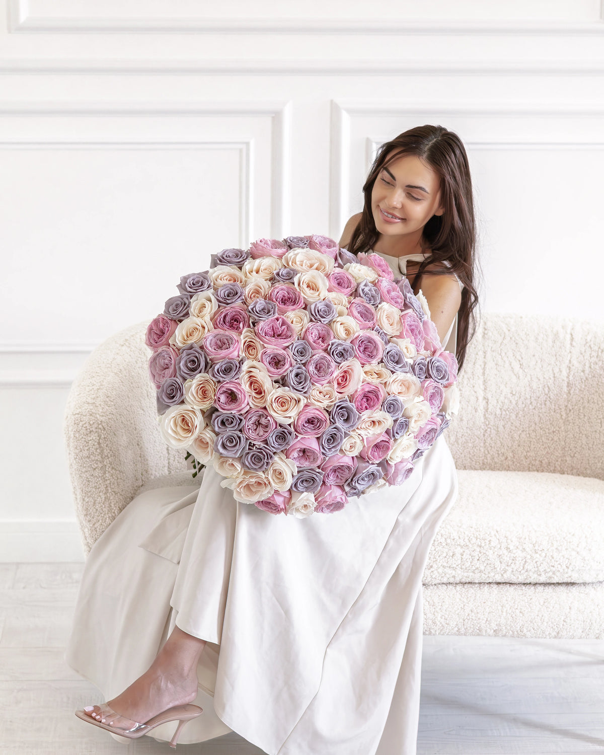 Букет от 101–201 рози Viola Classic No. 475 от GEBOV Flowers — снимка 5