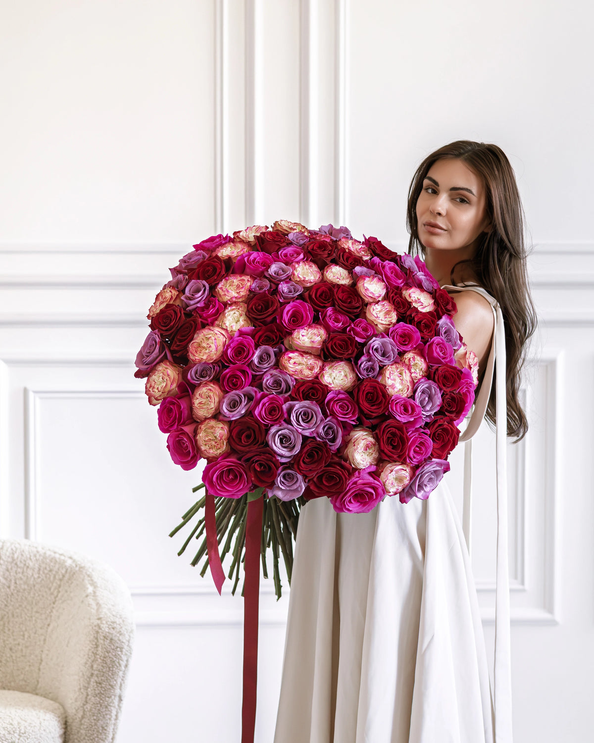 Букет от 101–201 рози Velvet Classic No. 476 от GEBOV Flowers — снимка 2