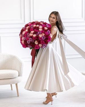 Букет от 101–201 рози Velvet Classic No. 476 от GEBOV Flowers — снимка 3