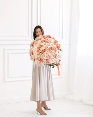 Букет от 101–201 рози Coral Reef Classic No. 477 от GEBOV Flowers