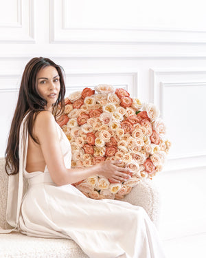Букет от 101–201 рози Coral Reef Classic No. 477 от GEBOV Flowers — снимка 3