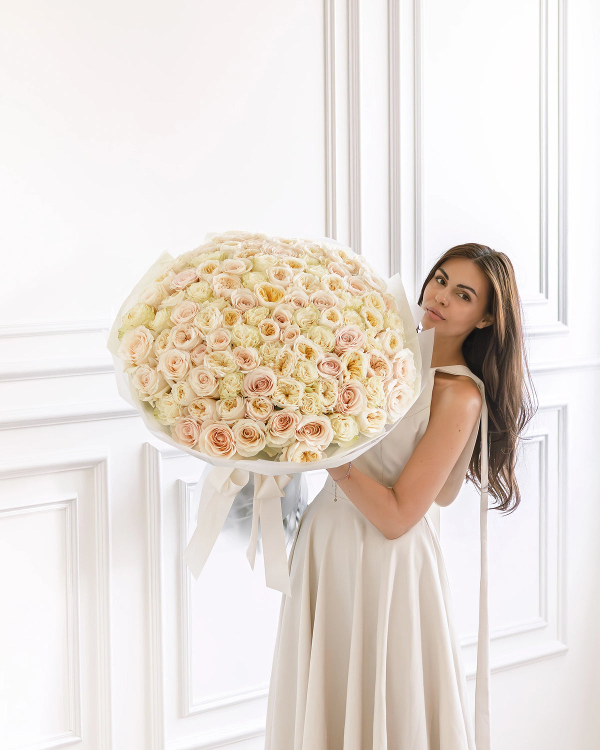 Букет от 101–501 рози Ohara Deluxe No. 482 от GEBOV Flowers — снимка 2
