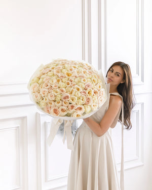 Букет от 101–501 рози Ohara Deluxe No. 482 от GEBOV Flowers — снимка 2