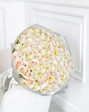 Букет от 101–501 рози Ohara Deluxe No. 482 от GEBOV Flowers — снимка 4