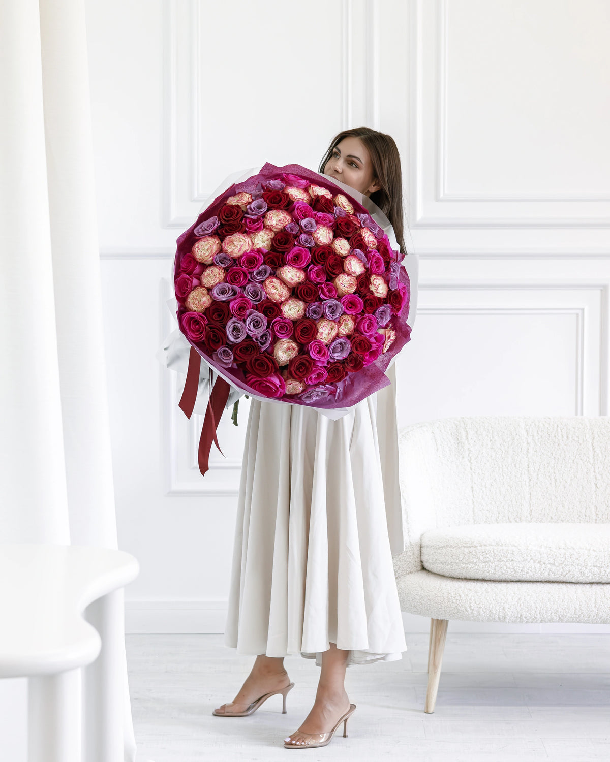 Букет от 101–501 рози Velvet Deluxe No. 484 от GEBOV Flowers