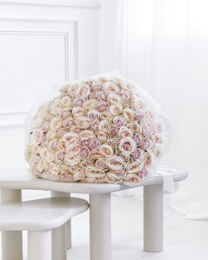 Букет от 101–501 рози Symphony Deluxe No. 488 от GEBOV Flowers — снимка 6