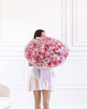 Букет от 101–501 рози Love Deluxe No. 489 от GEBOV Flowers