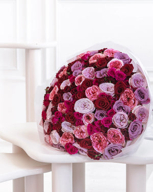 Букет от 101–501 рози Strong Enough Deluxe No. 490 от GEBOV Flowers — снимка 5