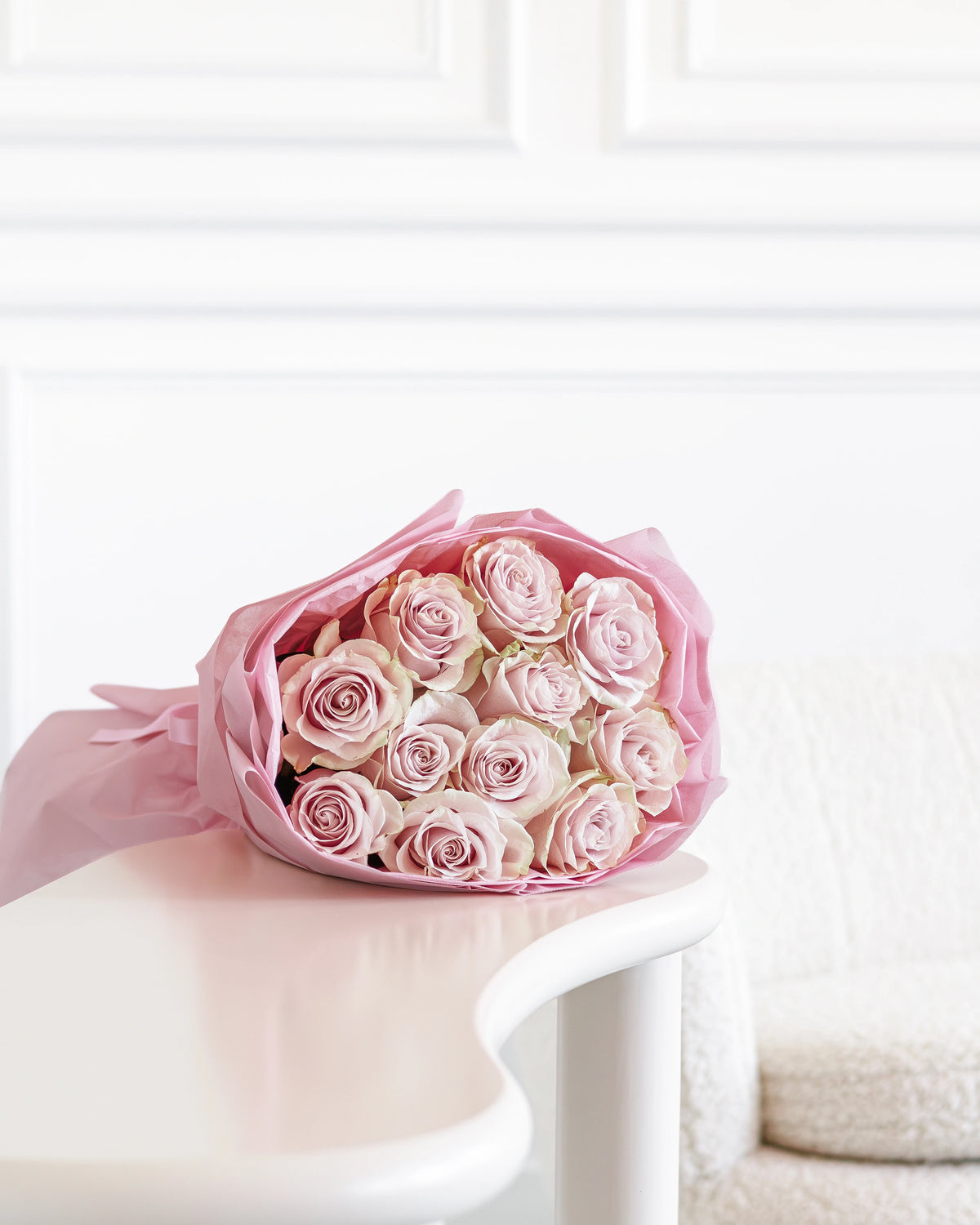 Букет Pink Mondial Signature No. 495 от GEBOV Flowers — снимка 3
