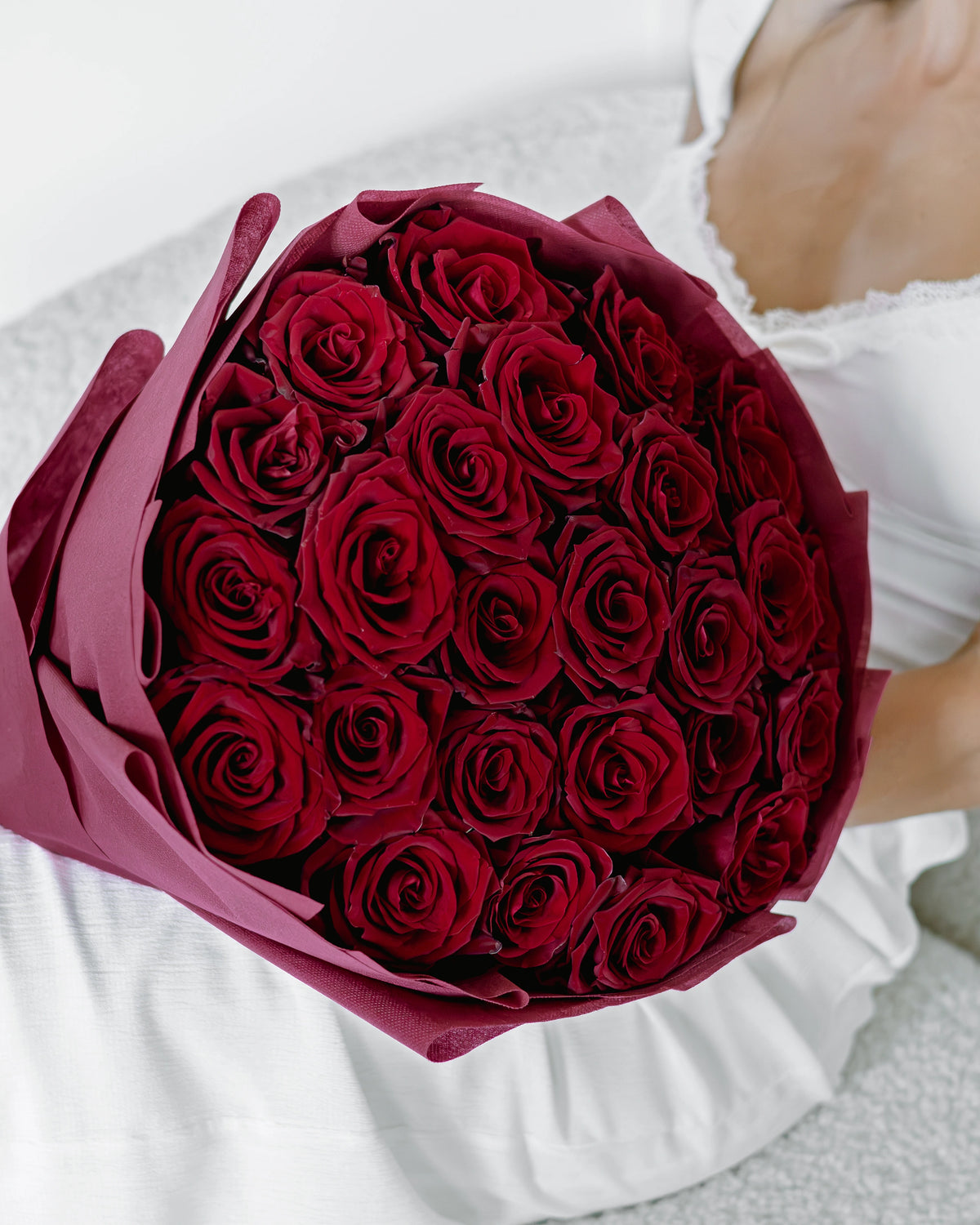 Букет Explorer Red Timeless No. 498 от GEBOV Flowers — снимка 2