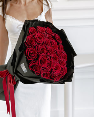 Букет Explorer Black Timeless No. 505 от GEBOV Flowers — снимка 2