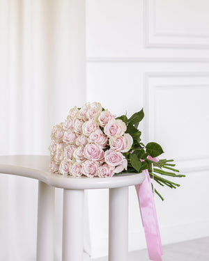 Букет Pink Mondial Classic No. 508 от GEBOV Flowers — снимка 2
