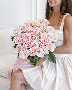Букет Pink Mondial Classic No. 508 от GEBOV Flowers — снимка 5