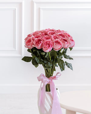 Букет Pink X-pression Classic No. 510 от GEBOV Flowers — снимка 4