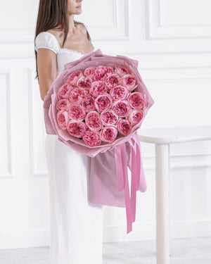 Букет Pink X-pression Timeless No. 511 от GEBOV Flowers — снимка 2