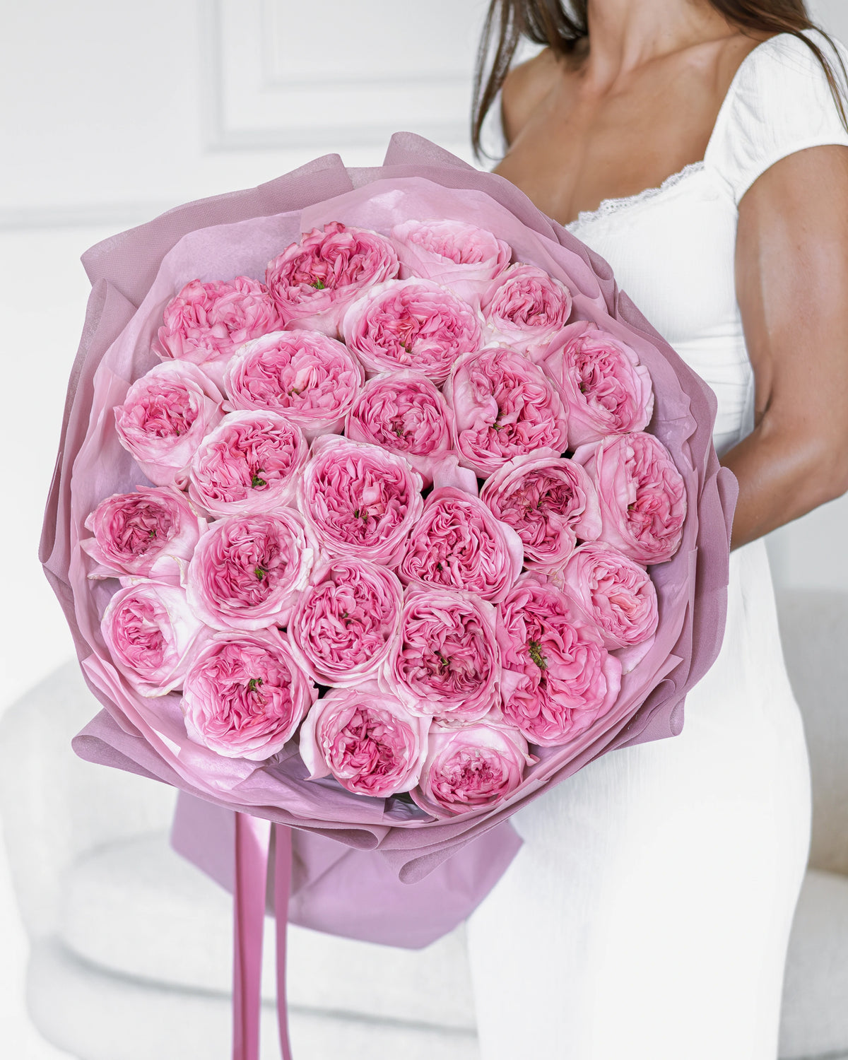 Букет Pink X-pression Timeless No. 511 от GEBOV Flowers — снимка 3