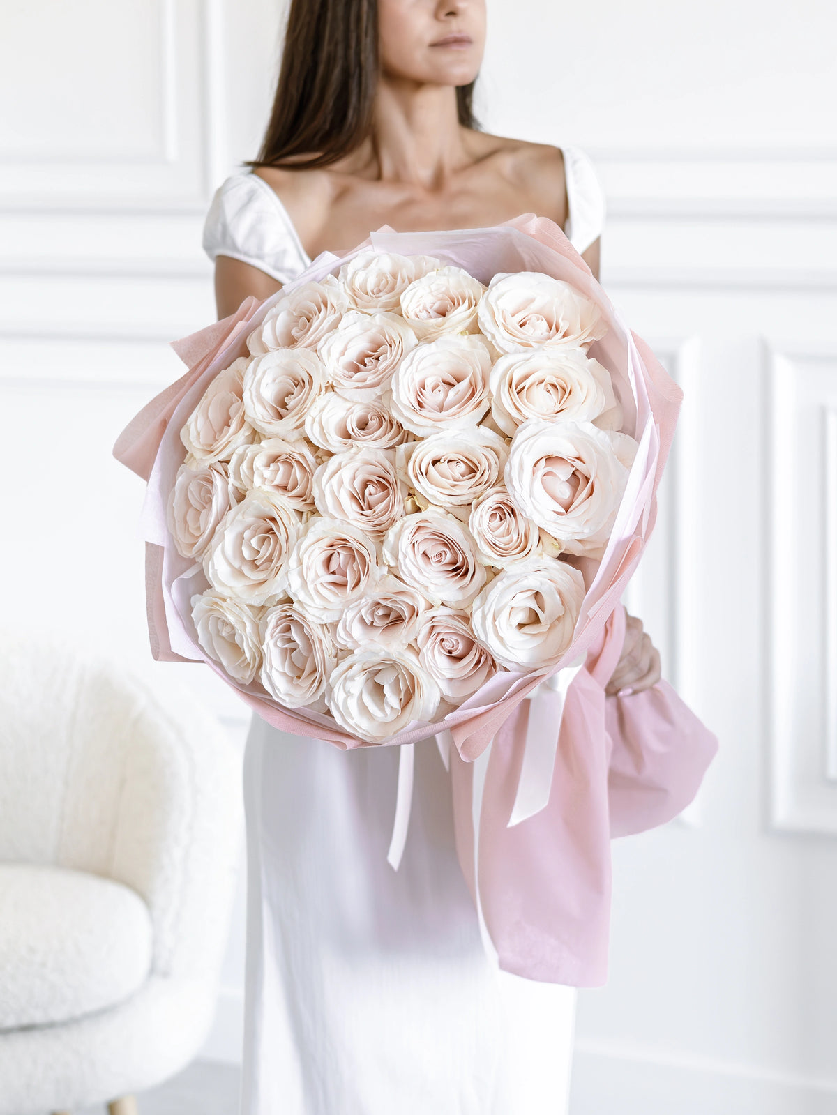 Букет Fancy Dreams Timeless No. 515 от GEBOV Flowers — снимка 4