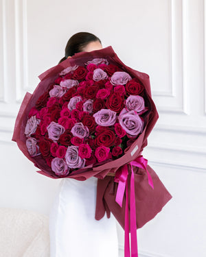 Букет Purple Rain Timeless No. 533 от GEBOV Flowers — снимка 2