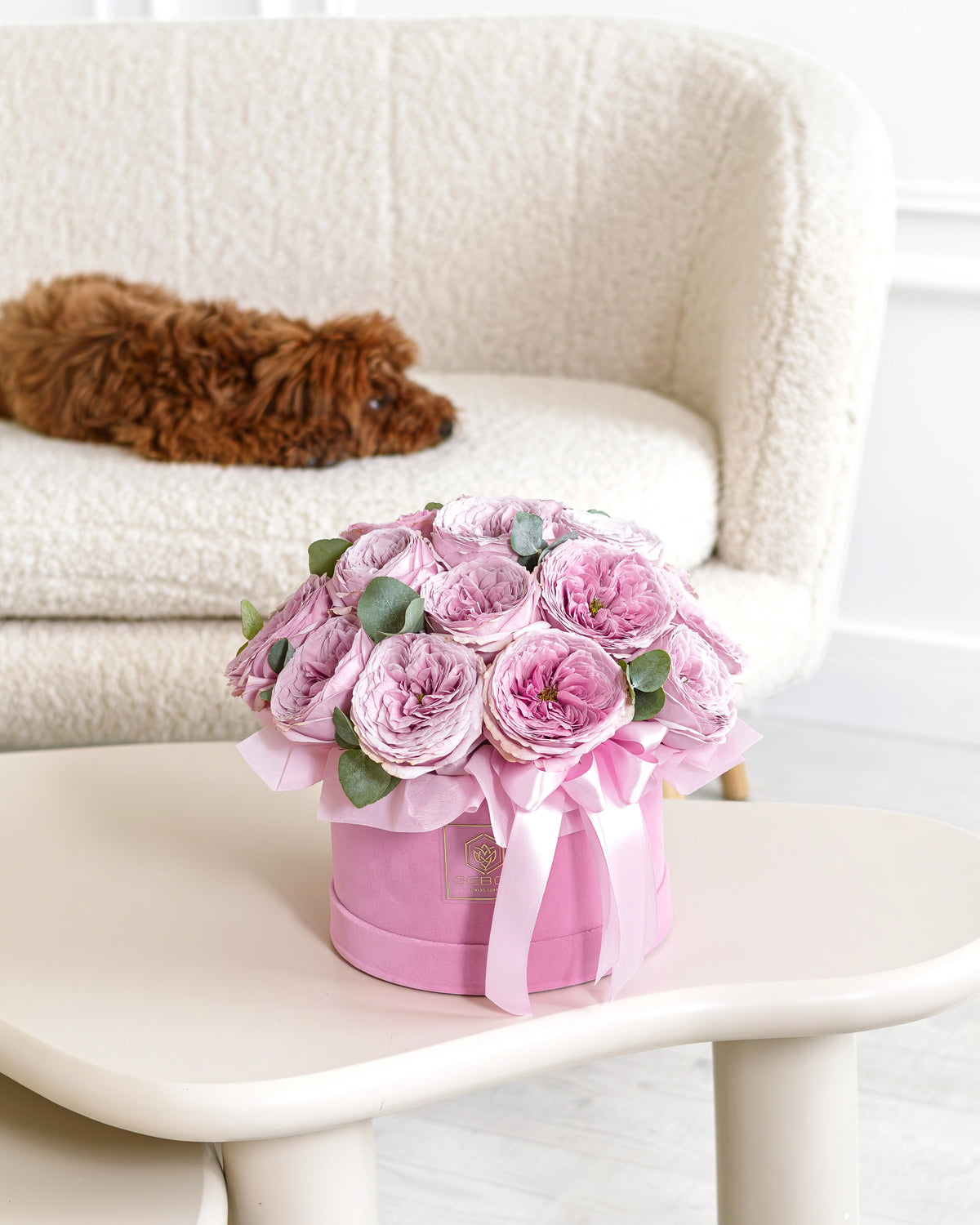 Кутия Peonykiss Timeless No. 563 от GEBOV Flowers — снимка 3