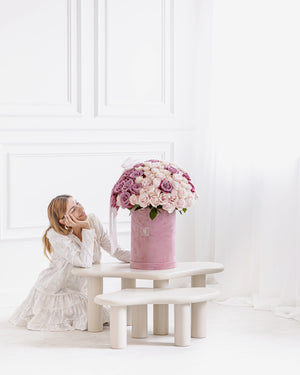 Кутия Love on the Brain No. 566 от GEBOV Flowers