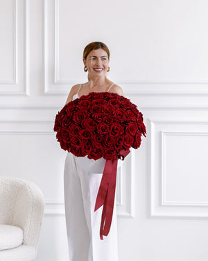 Кутия Love on Top Deluxe No. 568 от GEBOV Flowers — снимка 2