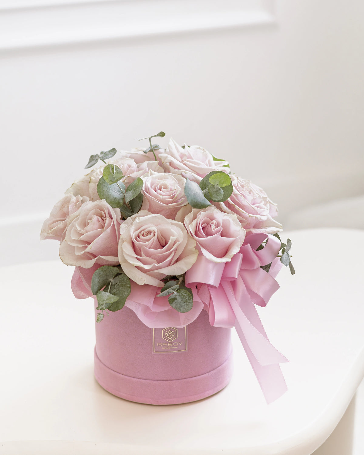 Кутия Pink Mondial Classic No. 576 от GEBOV Flowers — снимка 3